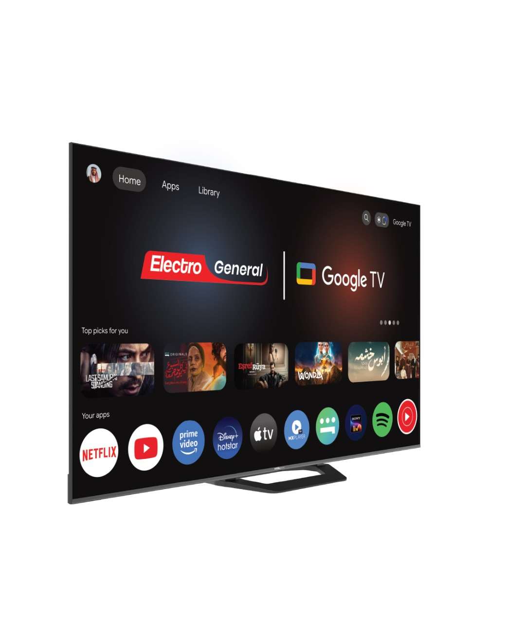 Electro General 100" Google TV TH-GTQD100 – UHD QD Mini LED, 144Hz, Dolby Vision & Atmos - Image 2