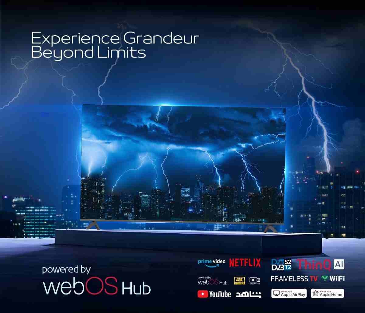 Electro General 75" WebOS TV TH-75WBS20 – 4K UHD, ThinQ AI, Magic Remote, DVB-T/T2/S2 - Image 6