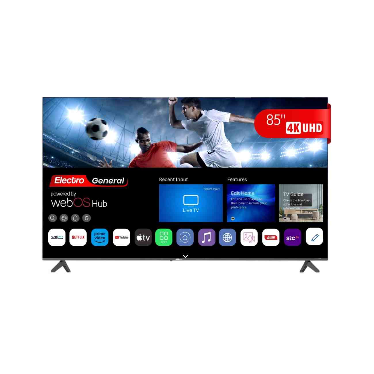 Electro General 85" WebOS TV TH-85WBS20 – 4K UHD, ThinQ AI, Magic Remote, DVB-T/T2/S2