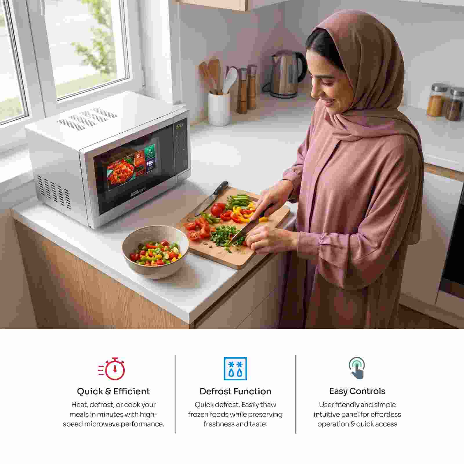 Electro General Microwave Oven UVN-E30W - Image 8