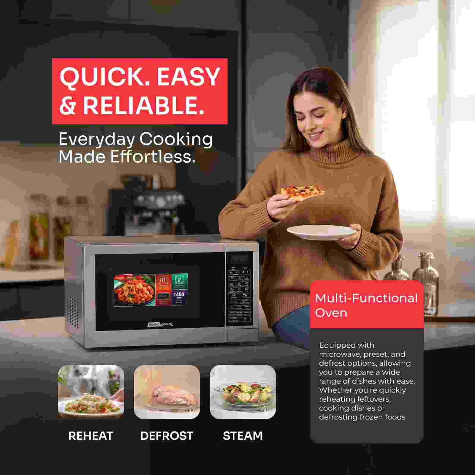 Electro General Microwave Oven UVN-E30W - Image 3