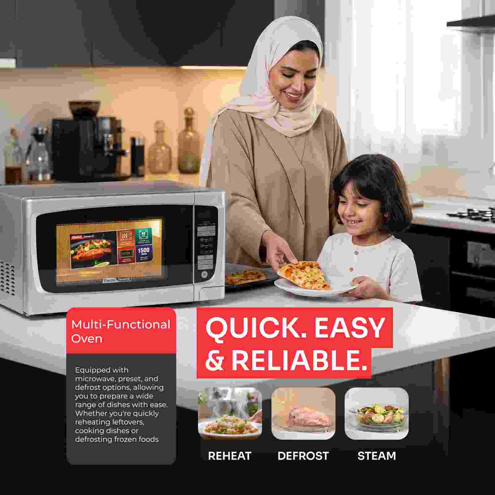 Electro General Microwave Oven UVN-E43W - Image 5