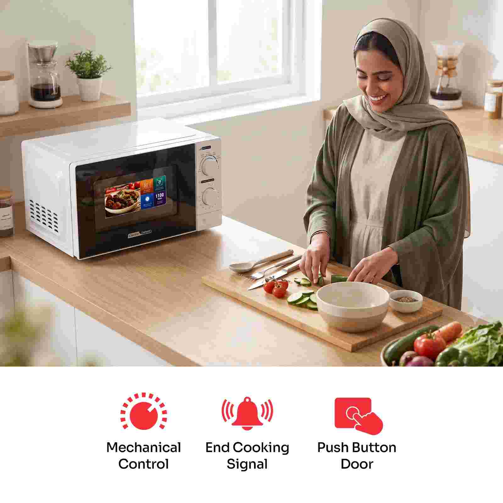Electro General Microwave Oven UVN-M20W - Image 3