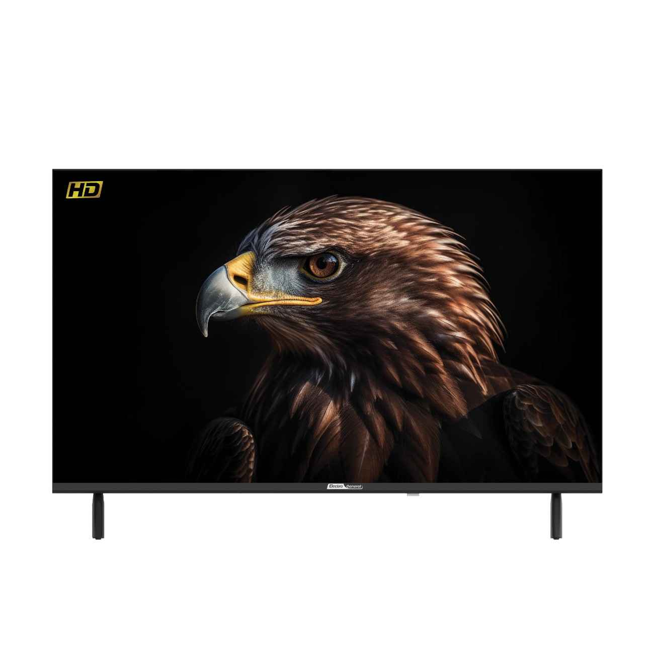 Electro General 32" HD TV TH-32ATV – LED Display, 3x HDMI, 2x USB, Frameless Design