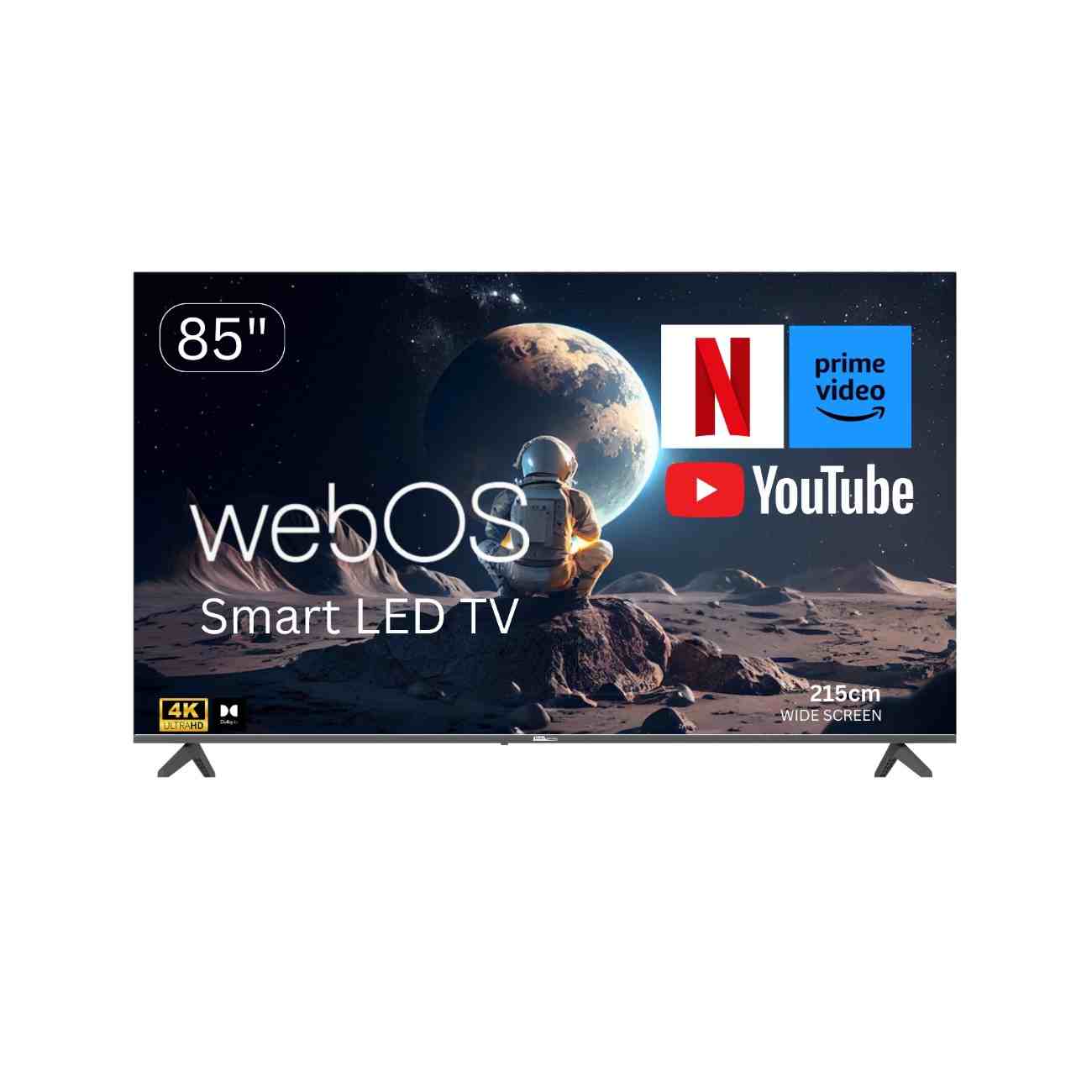 Electro General 85" WebOS TV TH-85WBS20 – 4K UHD, ThinQ AI, Magic Remote, DVB-T/T2/S2 - Image 3