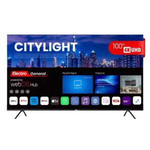 Electro General 100" WebOS TV TH-100WBS20 – 4K UHD, ThinQ AI, Magic Remote, DVB-T/T2/S2